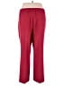 Allison Woods 100% Polyester Red Casual Pants Size 20 - photo 2