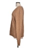 Nic + Zoe Metallic Tan Pullover Sweater Size L - photo 5