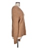 Nic + Zoe Metallic Tan Pullover Sweater Size L - photo 4