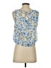 Calypso St. Barth Blue Sleeveless Blouse Size S - photo 2