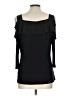 Clara Sun Woo Black Sleeveless Blouse Size L - photo 2