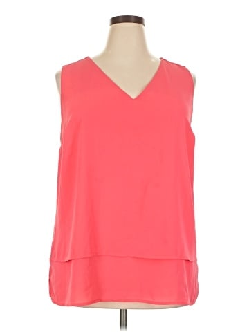 MICHAEL Michael Kors Sleeveless Blouse (view 1)