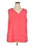 MICHAEL Michael Kors Orange Sleeveless Blouse Size 2X - photo 1