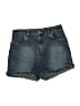 Bill Blass Blue Denim Shorts Size 10 - photo 1