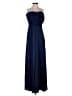 One33 Social 100% Polyester Blue Jumpsuit Size 4 - photo 1