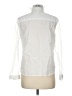 Boho Chic White Long Sleeve Button-Down Shirt Size M - photo 2