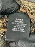 Impressions 100% Polyester Animal Print Brown Long Sleeve Blouse Size L - photo 8