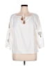 Talbots White 3/4 Sleeve Blouse Size XL Petite - photo 1