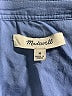Madewell Blue 3/4 Sleeve Button-Down Shirt Size M - photo 7
