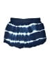 Natural Reflections 100% Viscose Tie-dye Blue Shorts Size XS - photo 2
