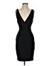 AaKaa Solid Black Cocktail Dress Size S - photo 1