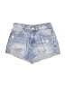 Zara Blue Denim Shorts Size 9 - photo 1