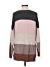 American Eagle Outfitters Color Block Pink Pullover Sweater Size S - photo 2