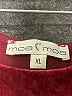 Moa Moa 100% Polyester Burgundy Sleeveless Blouse Size XL - photo 7