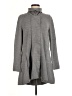 Akris Punto Gray Wool Coat Size 6 - photo 1