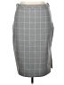 Banana Republic Plaid Gray Wool Skirt Size 14 - photo 1