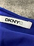 DKNYC Solid Blue Casual Dress Size M (estimated) - photo 7