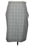 Banana Republic Plaid Gray Wool Skirt Size 14 - photo 2