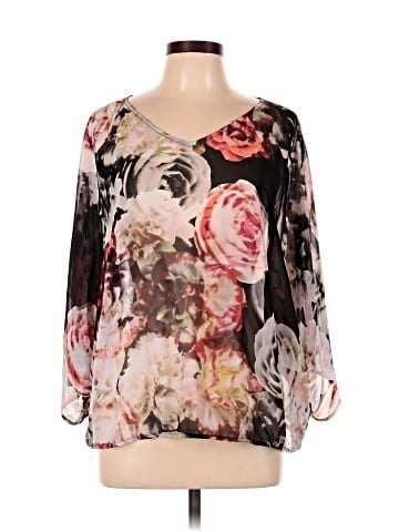 Jennifer Lopez 3/4 Sleeve Blouse (view 1)
