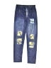 Unbranded Animal Print Blue Jeans Size 100 cm / US 3-4 - photo 1