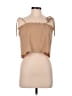 Shein 100% Polyester Tan Sleeveless Blouse Size 4 - photo 1