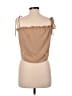 Shein 100% Polyester Tan Sleeveless Blouse Size 4 - photo 2