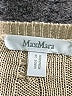 Max Mara 100% Linen Tan Sweater Vest Size M - photo 7