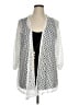 Onyx 100% Polyester Silver Kimono Size 1X - photo 1
