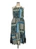 BLOOMCHIC 100% Rayon Paisley Blue Casual Dress Size 22 - 24 - photo 1