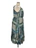 BLOOMCHIC 100% Rayon Paisley Blue Casual Dress Size 22 - 24 - photo 4