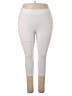 Hue Color Block Ivory Active Pants Size 2X - photo 1