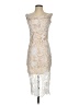 Missguided 100% Polyester Ivory Cocktail Dress Size 4 - photo 1