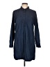 Old Navy 100% Cotton Blue Long Sleeve Button-Down Shirt Size L - photo 1