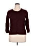 Grace Elements Burgundy Cardigan Size XL - photo 1