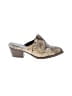 CL by Laundry Paisley Gold Mule/Clog Size 6 - photo 1