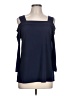 Clara Sun Woo Blue 3/4 Sleeve Top Size L - photo 1