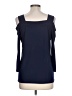 Clara Sun Woo Blue 3/4 Sleeve Top Size L - photo 2