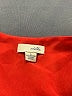 Odille 100% Polyester Red Short Sleeve Blouse Size 2 - photo 7