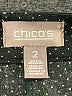 Chico's Polka Dots Black Shorts Size Lg (2) - photo 3