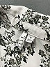 Elle 100% Polyester Floral Silver Sleeveless Blouse Size XL - photo 7