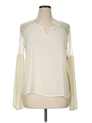 metaphor Long Sleeve Blouse (view 1)