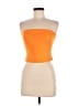 Shein Orange Tube Top Size 4 - photo 1