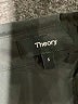 Theory Black Sleeveless Button-Down Shirt Size S - photo 7