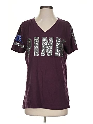 Victoria's Secret Pink Short Sleeve T-Shirt (view 1)