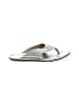 Donald J Pliner Silver Flip Flops Size 7 1/2 - photo 1