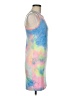 MadRag Tie-dye Blue Casual Dress Size M - photo 4