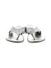 Donald J Pliner Silver Flip Flops Size 7 1/2 - photo 2