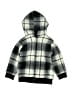 pd&c 100% Polyester Plaid Gray Coat Size 4T - photo 1