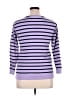 Primary Stripes Purple Pullover Sweater Size 14 - photo 2