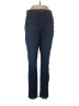 L.L.Bean Solid Blue Jeans Size 10 - photo 1